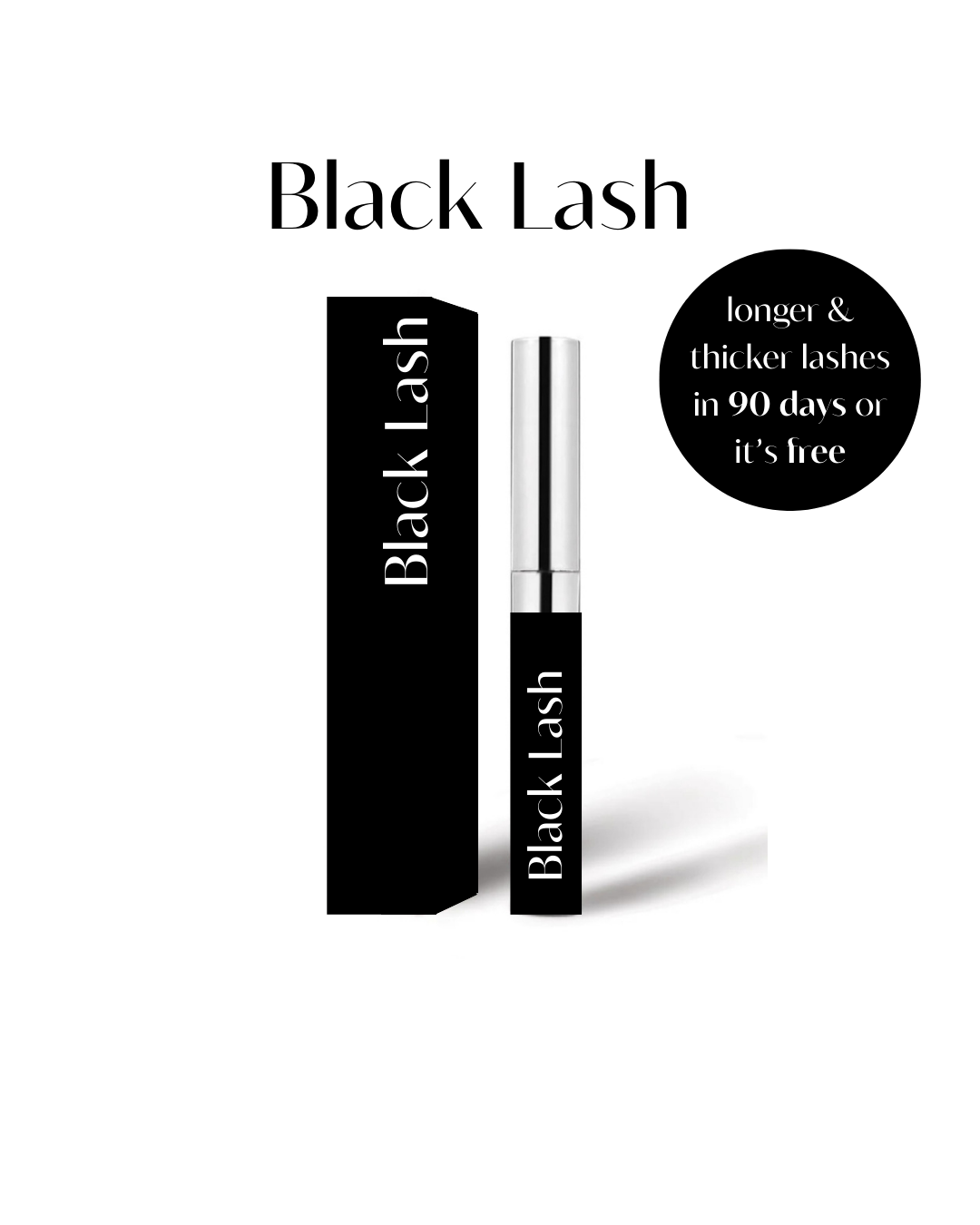 Black Lash Natural Eyelash Serum