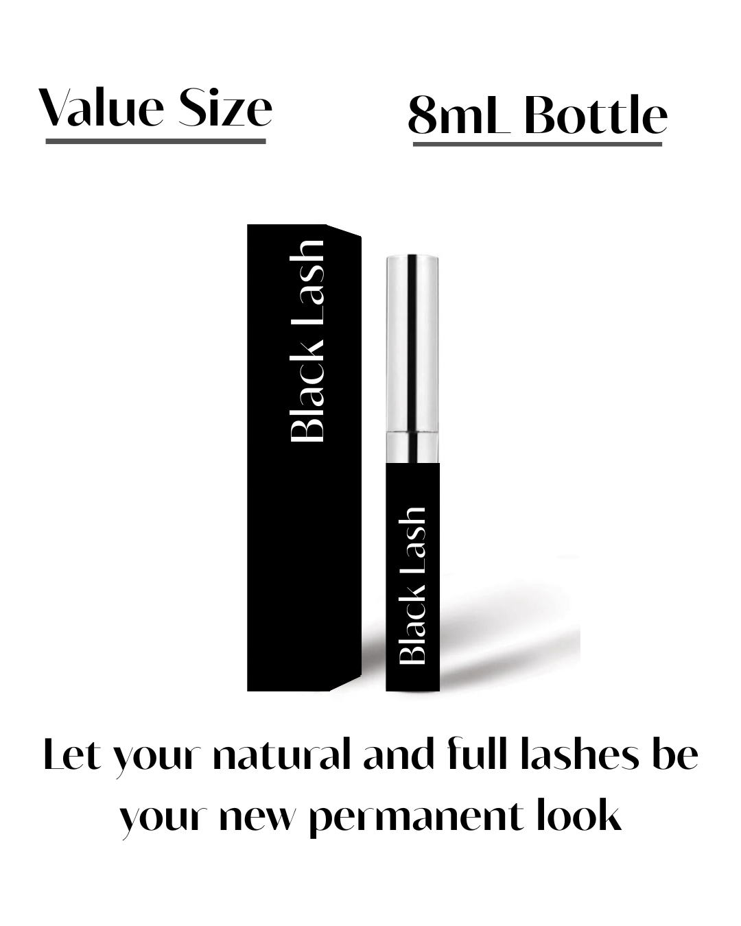 Black Lash Natural Eyelash Serum